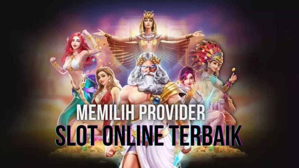 Kumpulan logo dari beberapa provider slot online terbaik di industri kasino global, menunjukkan keragaman pengembang game.